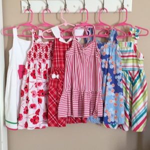 Janie & Jack lot of 6 dresses